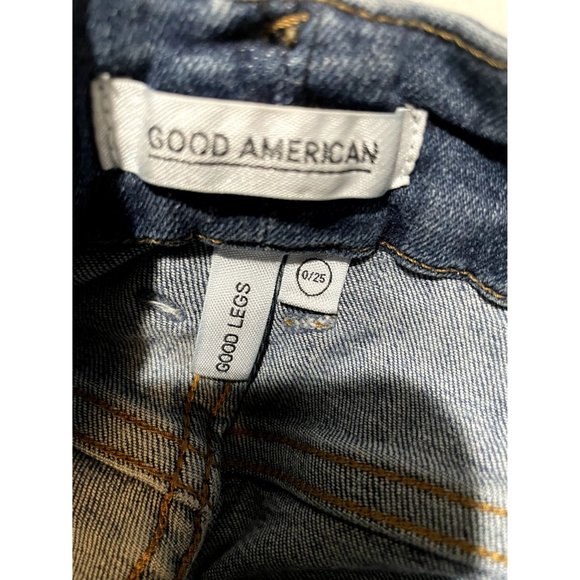 GOOD AMERICAN WOMEN'S‎ SIZE 25 JEANS | O1 - Picture 3 of 7